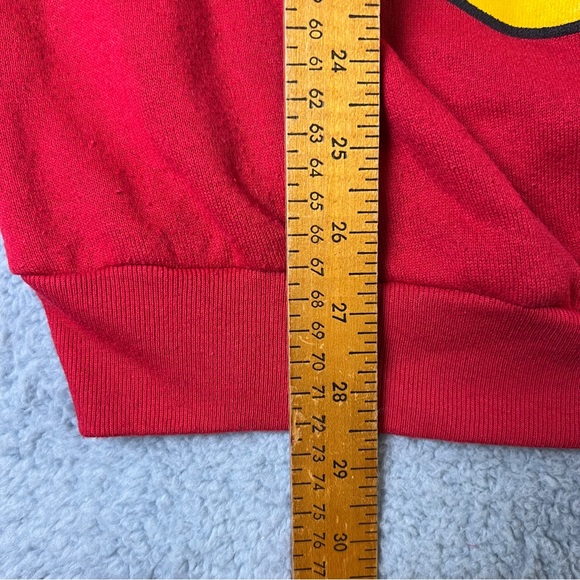 Vintage Mickey Mouse Disney Unlimited Sweatshirt Red Size XL Unisex - Picture 10 of 10